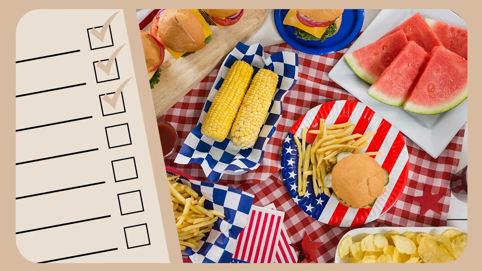 4th of July Party Checklist